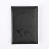 Unisex Airplane Travel Passport Cover PU Leather World Map Case ID Card Holder Wallet