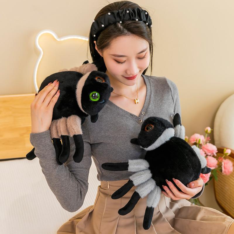 Cute Spider Doll Plush Toy Children'S Doll Halloween Trick Prop Ragdoll
