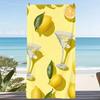 Vibrant Blooms Bath Sheet Exotic Flower Print Bold Colors Lightweight Portable Ideal Gift For Beach Lovers Or Seaside Picnic Use