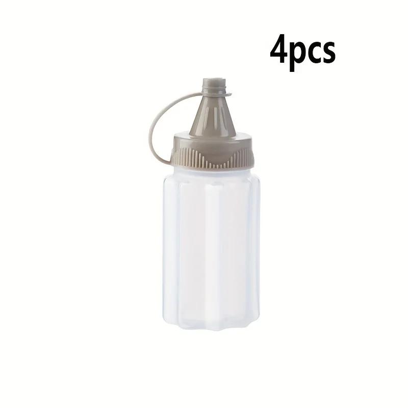 

4/8/12PCS Mini Squeeze Bottles Ketchup Condiment Sauce Bottle Honey Mustard Salad Dressing Sauce Bento Container Kitchen Tool