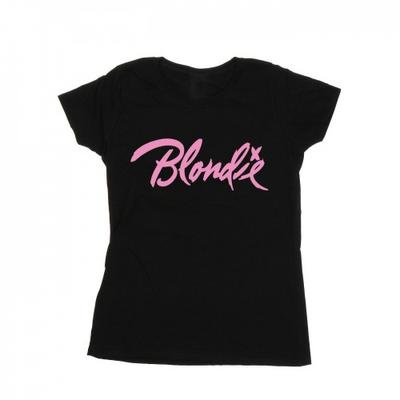 Womens/Ladies Classic Logo Cotton T-Shirt