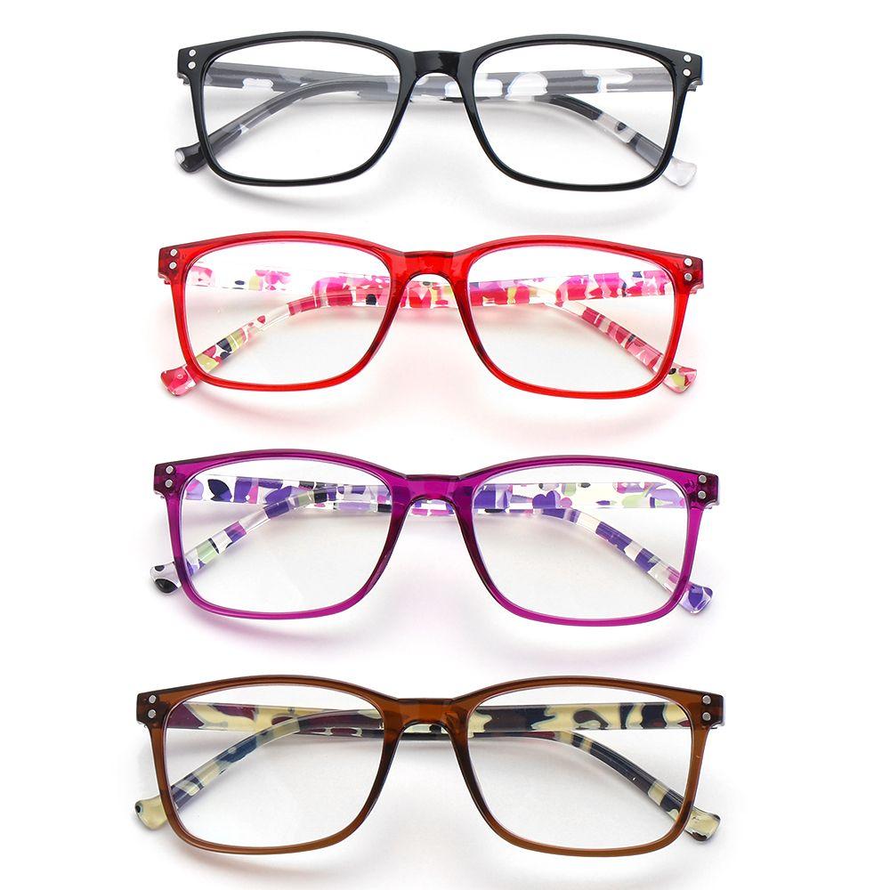

4PCS women s eyepieces Reading Glasses Lightweight Anti Eyestrain Computer Presbyopic Glasses For Women Men glasses for man Strength 1.0x
