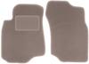 Beige Front Floor Mats For: Mitsubishi Lancer VII Station Wagon, Sedan (2003-2008)