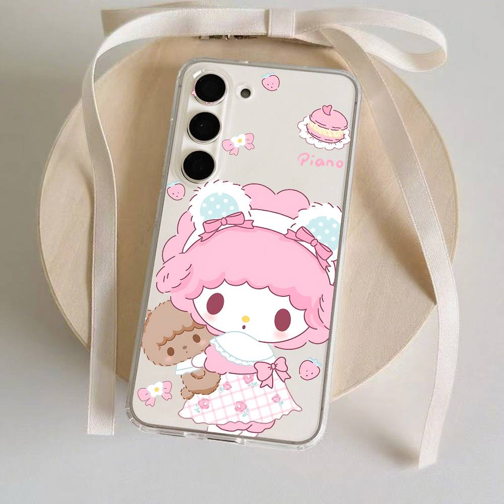 MY S-SWEET P-PIANO Phone Case For Samsung Galaxy S21 S22 S23 S24 S25ULTRA FE Ultra Plus5G A52S Transparent Cover