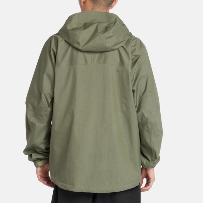Timberland Solid Color Hooded Casual Waterproof Packable Jacket Men Jackets Cassel-Green A41TF-590