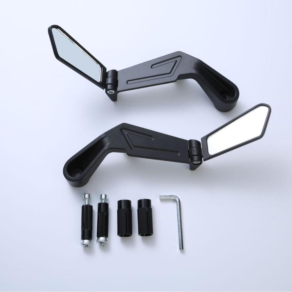 Rearview Mirror for Ninebot Segway Scooter with Bumper Hand Guard & Windshield