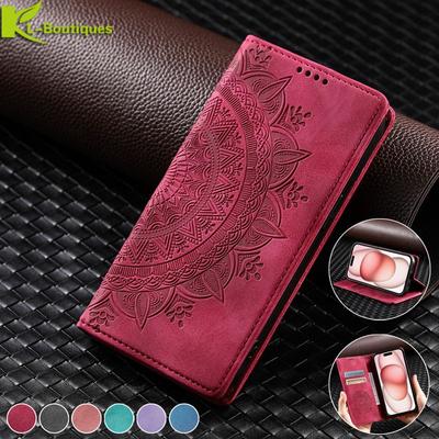 For Samsung Galaxy A56 Case A 56 SM-A566B Cover Mandala Leather Magnetic Case On sFor Samsung A56 A36 A26 Phone Cover Etui Capa