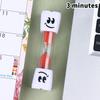 2Minute 3Minute Kids Big Eye  Sand Timer for Tooth Brushing Visual Learning Time Management Bathroom Essential