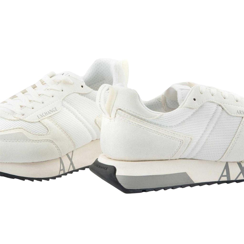 Armani Exchange Mens Mesh Contrast Sole Trainers
