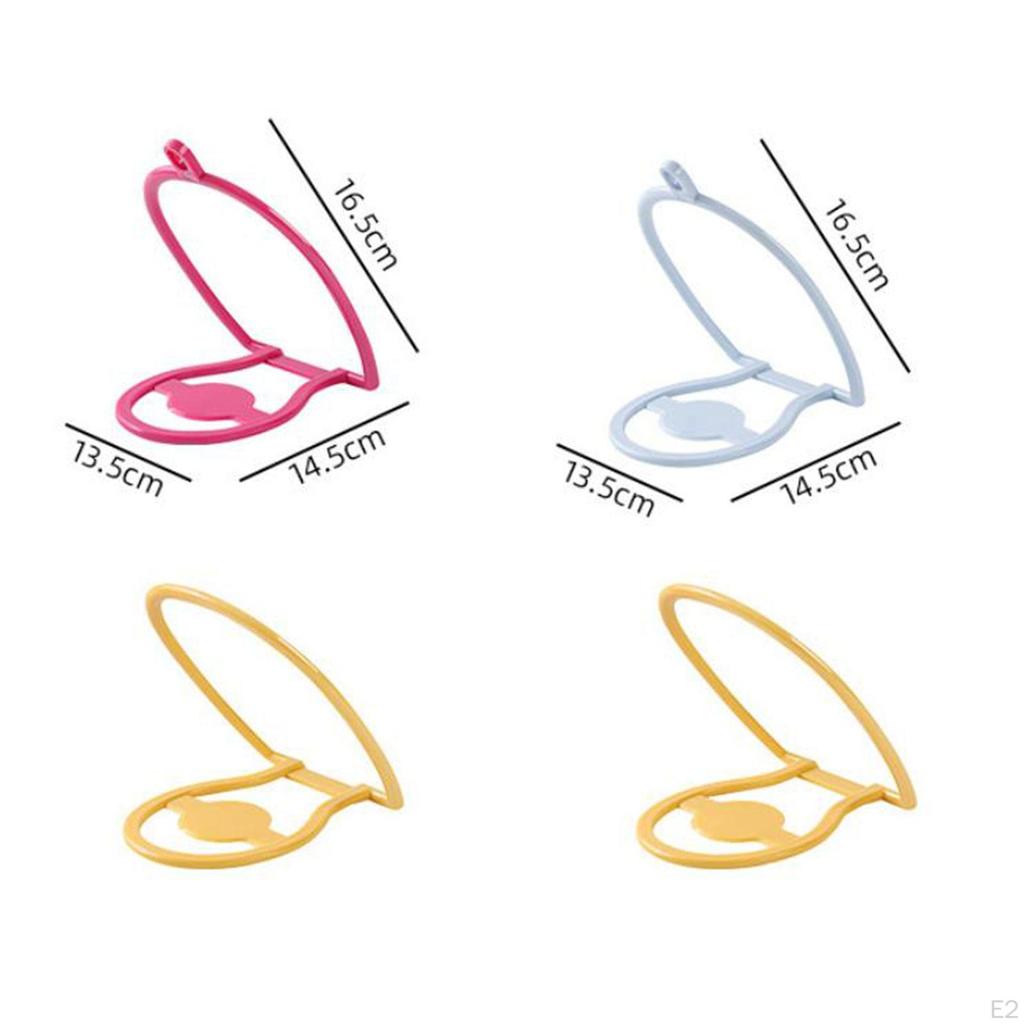 6 Pieces Cowboy Hat Rack Hooks Cap Organizer Holder Organization Stackable Hanger Storage for