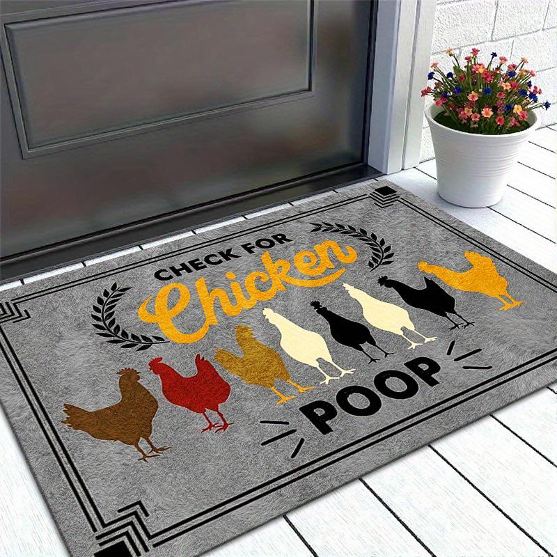 Cute Cartoon Anti-Slip Diatom Mud Bathroom Mat - Water Absorbent Foot Pad for Toilet Door