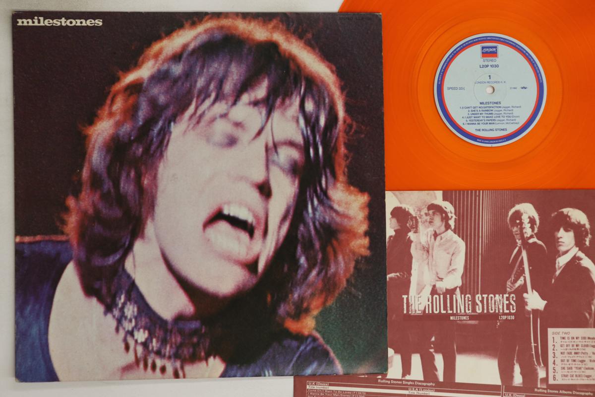 

LP Record ROLLING STONES - Milestones L20P1030 LONDON 1982 Japan Rock Used