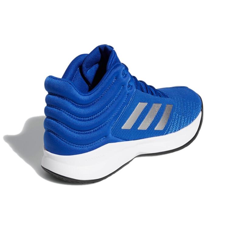 Adidas Pro Spark Abrasion Resistant Mid top Basketball Shoes Men's Blue (Unisex) Basketball Shoes F99894