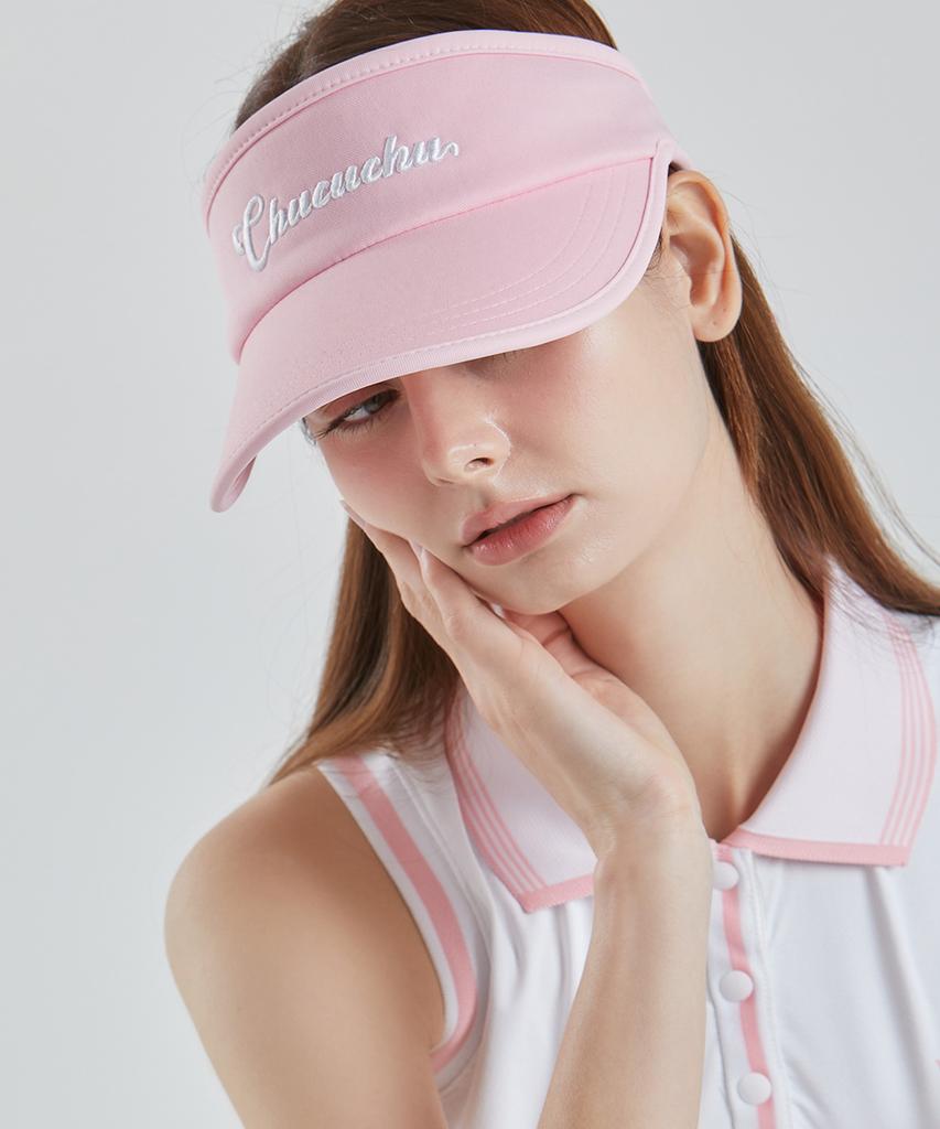 CHUCUCHU Ribbon Visor (Pink) Cbfss-Vht002W