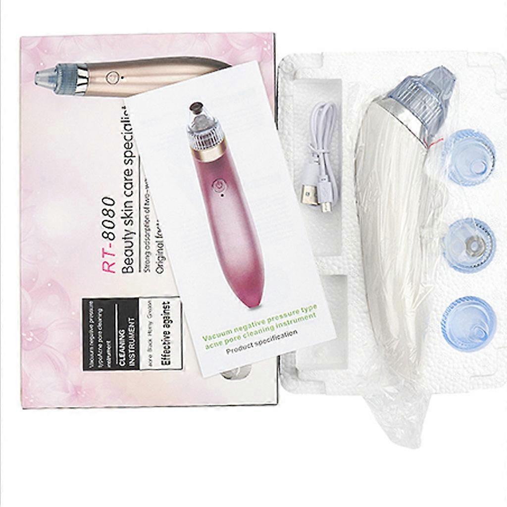 Blackhead Remover Pore Vacuum Electric Pore Cleaner USB Rechargeable for Women