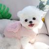 Dog clothes Teddy Pomeranian VIP cotton coat thickened winter traction Bichon small puppy cat autumn and winter clothing
