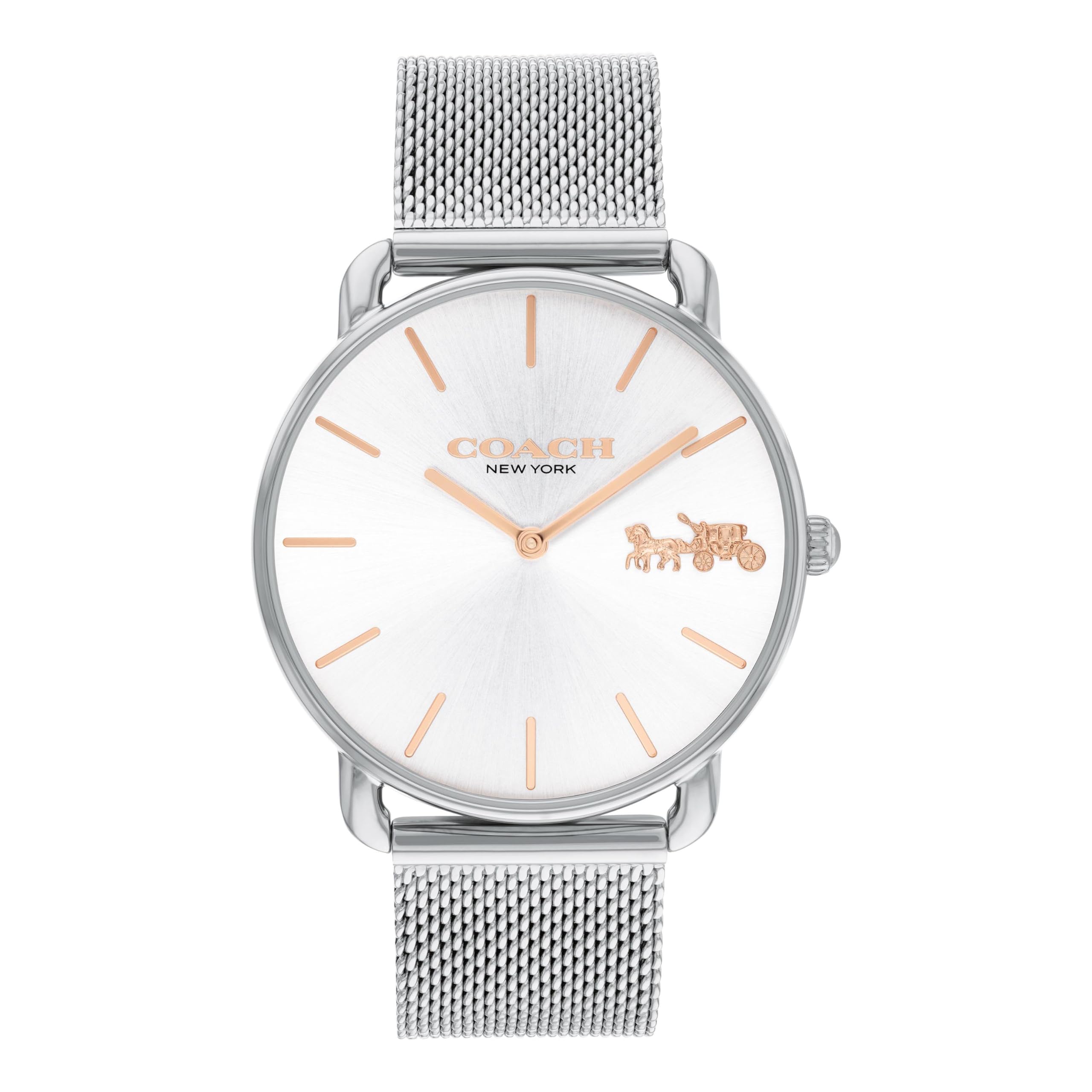 

Coach Watch Genuine 14504382 Elliott 36mm White Sunray Dial Silver Mesh [COACH] Women s TT(SS/RG)