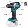 Makita 18V LXT Brushless Cordless 13mm Drill Driver CN Plug (adapter Included)