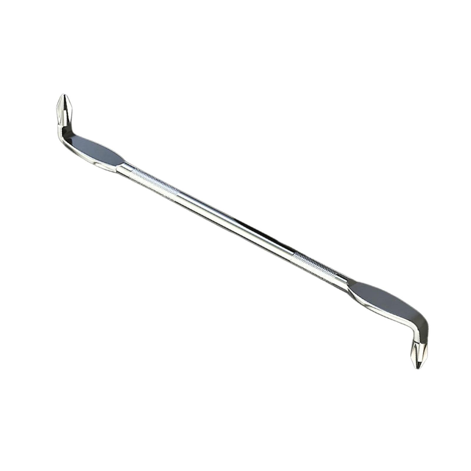 

Steel Z Type Magnetic Elbow Screwdriver Right Angle Crosses and Flat Head Screwdriver for Multifunctional Manual Tasks 1