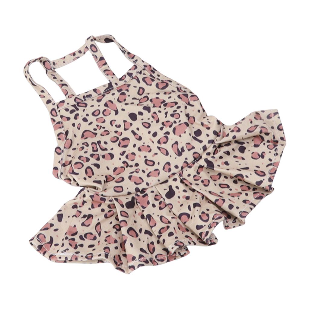 Sukienki na szelkach dla zwierząt, krótkie, miękkie, oddychające, chroniące przed słońcem, letnia spódniczka dla zwierząt