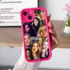 Hailee Steinfeld Thicken TPU Mobile Phone Case for iPhone 17 16 15 14 13 12 11 Air Pro Max Plus Colorful Cover