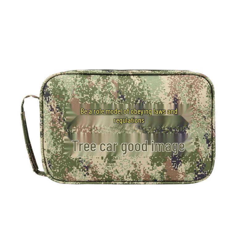 Shanshuo Camouflage Fahrzeugdokumenten-Organizer