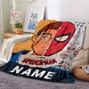 Custom Name "Venom Love Heart Theme" blanket for Couch & Bed, Plush Cozy Fuzzy Blanket Super Soft & Warm Blankets for Fall and Winter. 09084