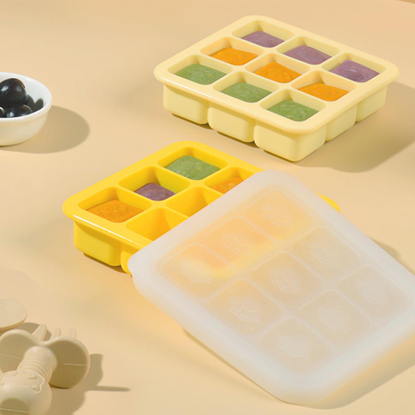 

8 Grids Cat Paw Silicone Ice Mold Kitchen Baby Food DIY Maker (No FDA) Green