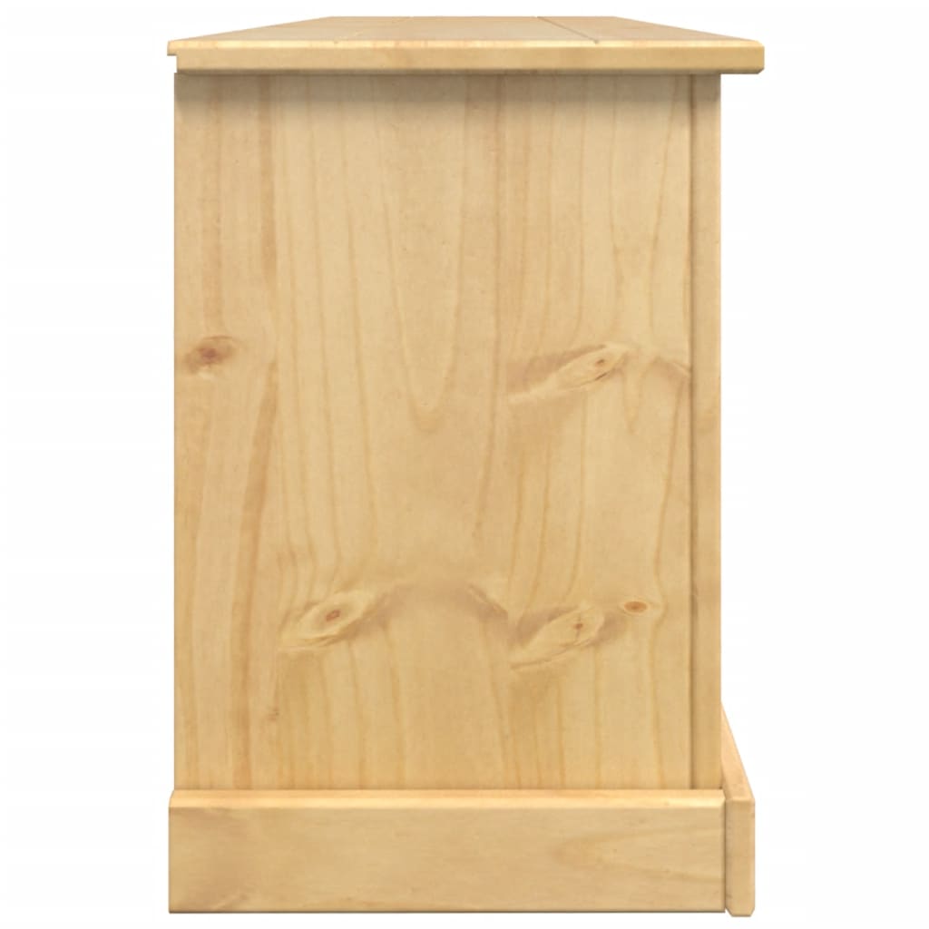 Shoe Cabinet Corona 99 x 32 x 47 cm Solid Pine Wood