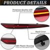 For Ford Mondeo Fusion 2013 2014 2015 2016 2017 2018 LED Rear Bumper Reflector Lights Brake Warning Dynamic Turn Signal Lamp 12V