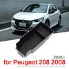 Car Organizer Box for Peugeot 208 2008 II MK2    Central Armrest Storage Container Holder Tray Interior Accessories