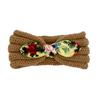 New children's wool headband, printed rabbit ear knitted wool headband baby headband baby headband
