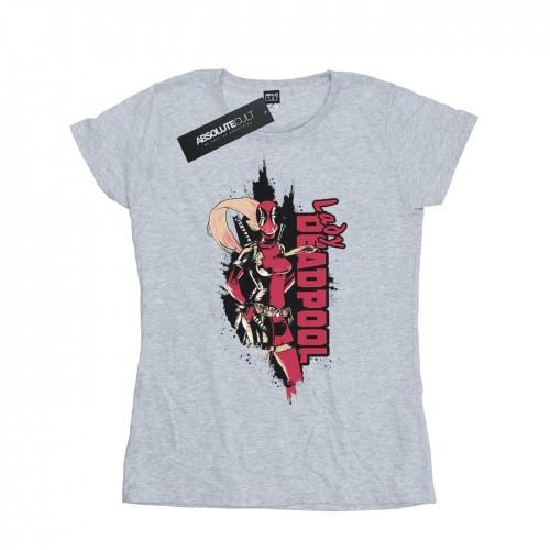 Marvel Womens/Ladies Deadpool Lady Deadpool Cotton T-Shirt
