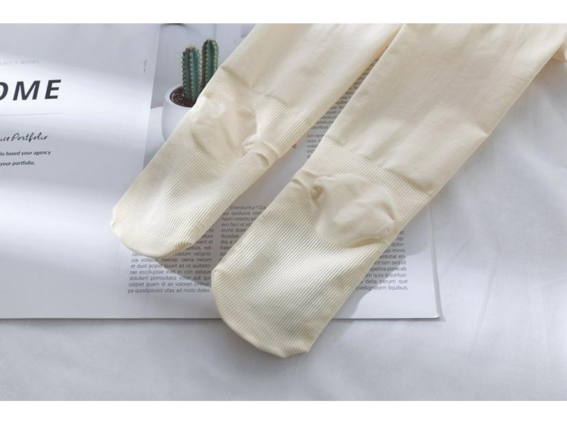 Damen 3D Hüfthebende High-Waist Schwarze Leggings mit Bauchkontrolle - Nicht durchsichtig, mit Fußteil, für Herbst/Winter