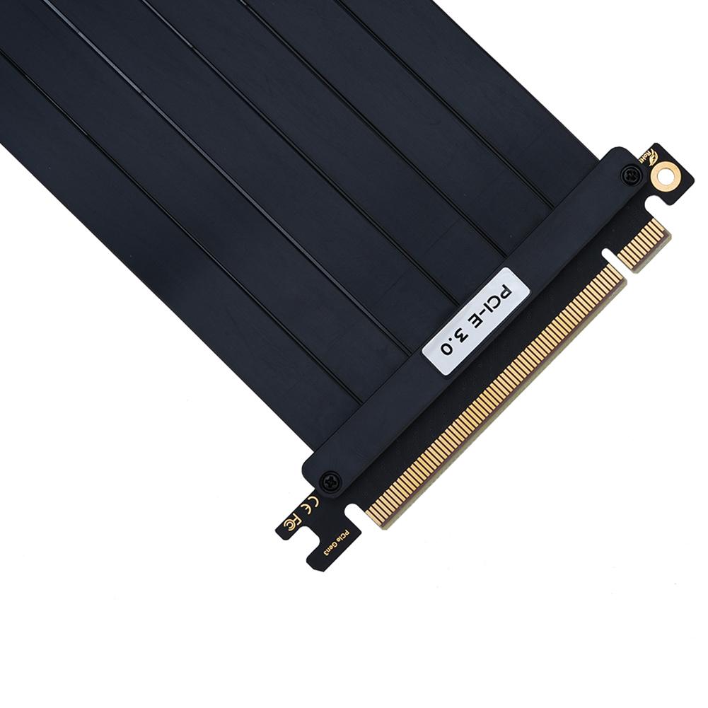 PCIe 3.0 X16 High Speed Flexible Extender Card PCI Express Gen 3 GPU Extension Cord Extension Port 180 Degree Adapter