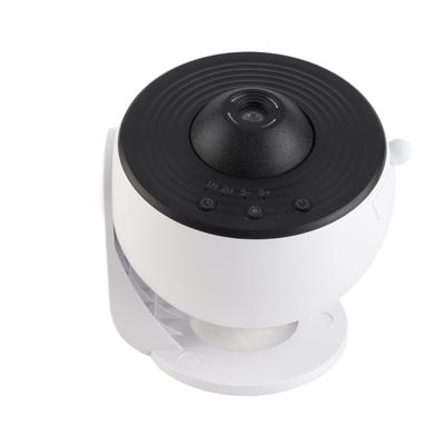 Globe Galaxy Projection Lamp Star Projector Night Light for Bedroom Black and White Style