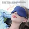 Gifts 360° 3D Schlafmaske Vollständig Verdunkelnd Verstellbare Augenmaske Atmungsaktiv und Druckfrei Konturierte Schale Schlafmaske
