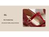 Escarpins à Lacets Pointus pour Filles Hiver 2025 - Chaussures Élégantes en Cuir pour Petites Filles