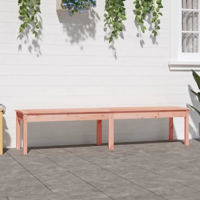 VidaXL Banc de jardin à 2 places 203,5x44x45 cm bois massif de douglas 824023