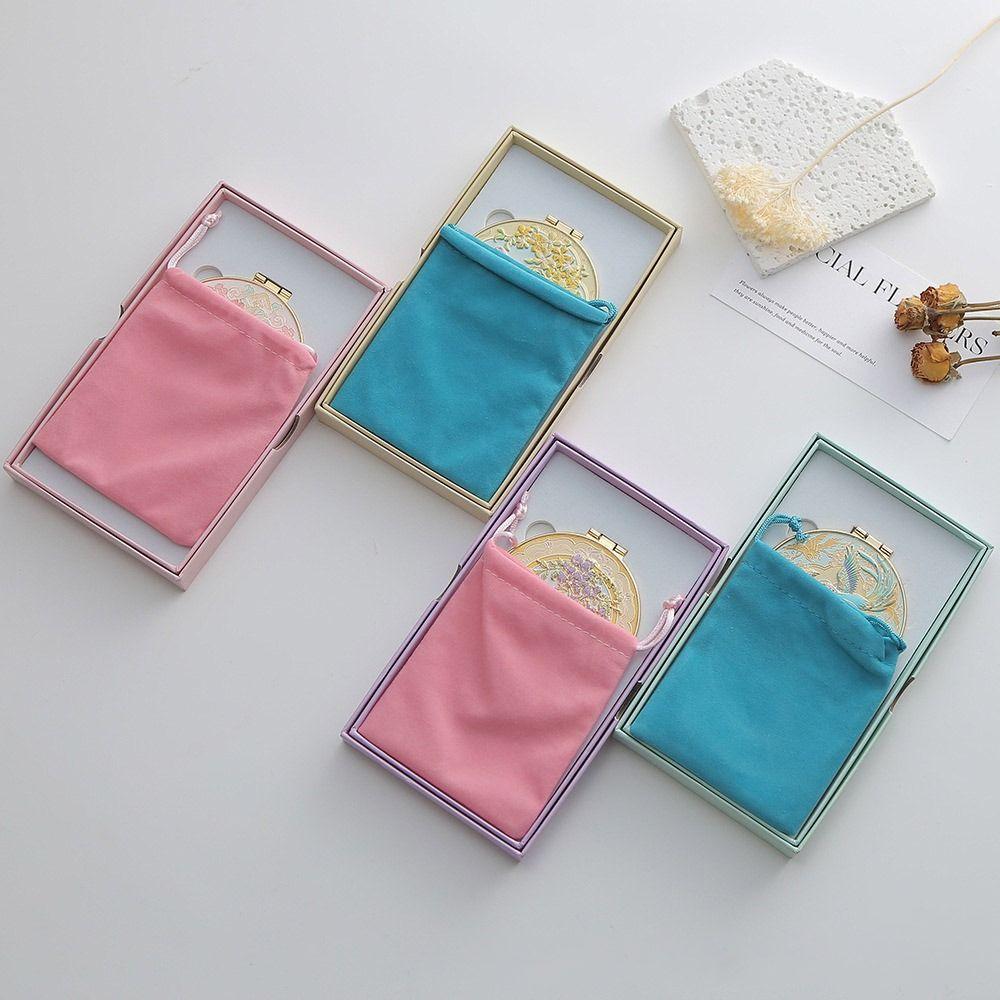 Kosmetikspiegel im chinesischen Stil Tragbarer Handspiegel Exquisiter Make-up-Spiegel für Studentinnen