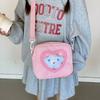 Toddler Girl Boy Cotton Shoulder Bag With Clear Design And Lightweight Carrying