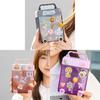 Cute Student Silicone Straw Plastic Water Cup With Sealant For Office And Outdoor Use