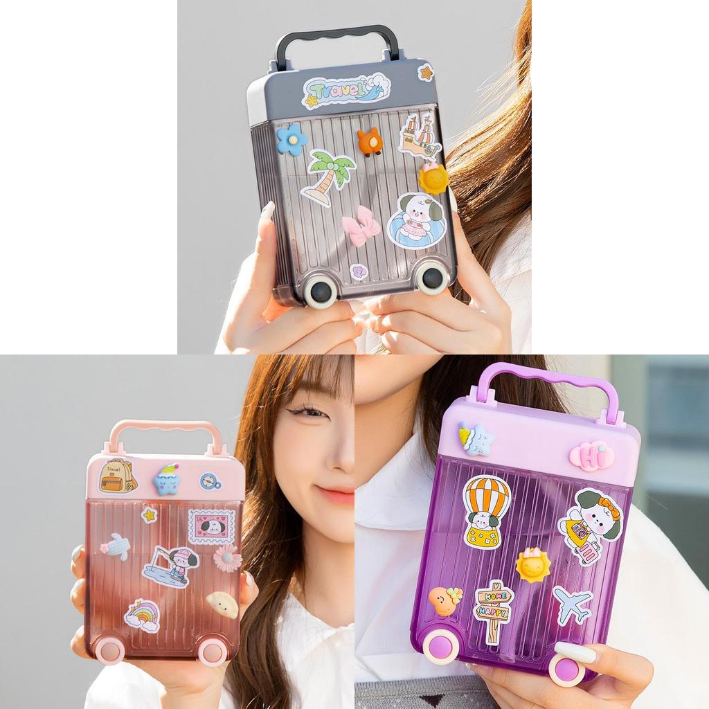 Cute Student Silicone Straw Plastic Water Cup With Sealant For Office And Outdoor Use