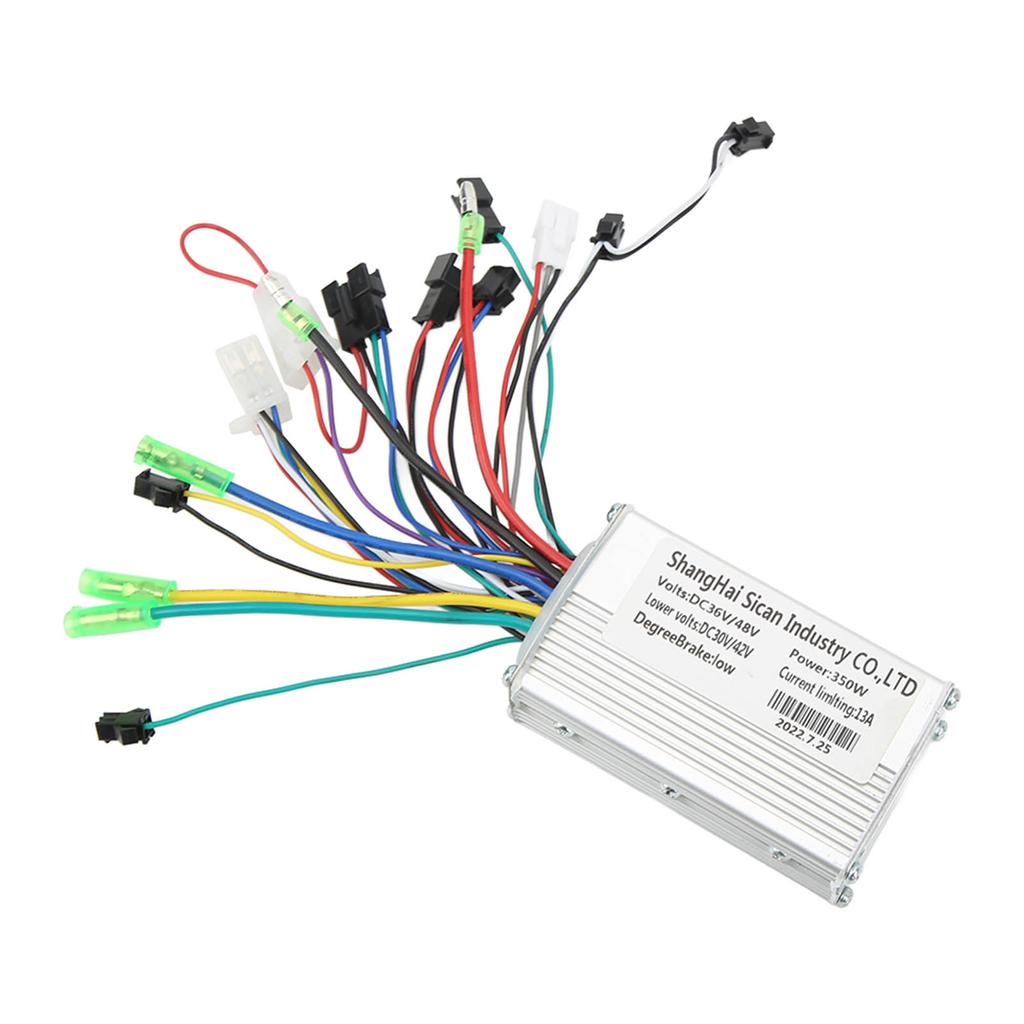 36V 48V 350W Electric Bike Brushless Motor Controller EN06 LCD Display Kit Electric Scooter Modification Accessories