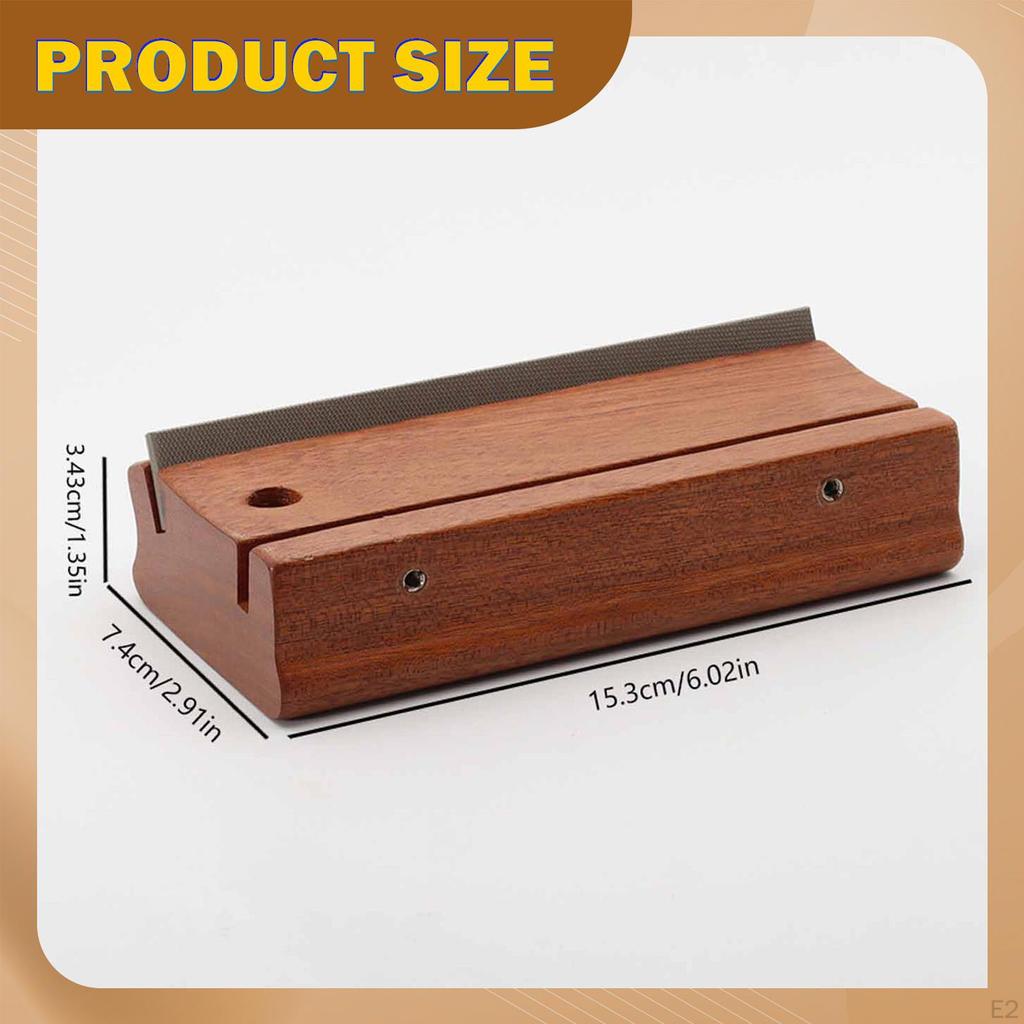 Fret Beveling File Luthier Tool Portable Shaping Rounding Repair Lightweight Compact Guitar Bass