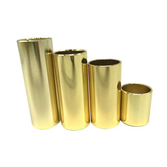 Stainless Steel Finger Sleeve Protector Guitar String Slide Tube Accessories