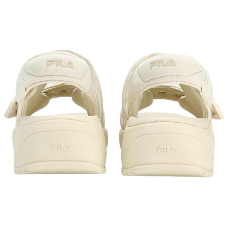 Fila Puszyste Antypoślizgowe Trwałe Sandały Sportowe Damskie Sandały Białe F12W321401FOM