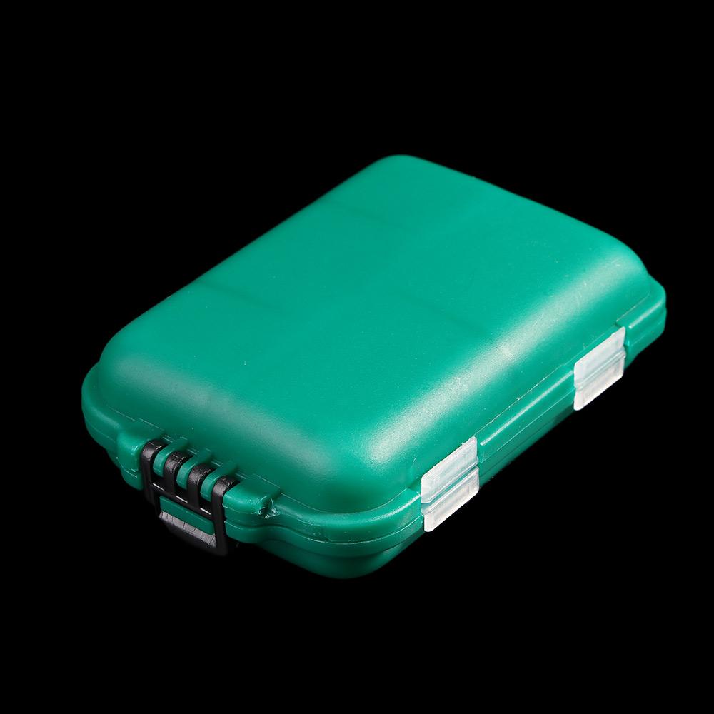 Baits Shrimp Accessories Eco-Friendly Plastic Lure Case Tool Box Fishing Tackle Storage 10 Lattices