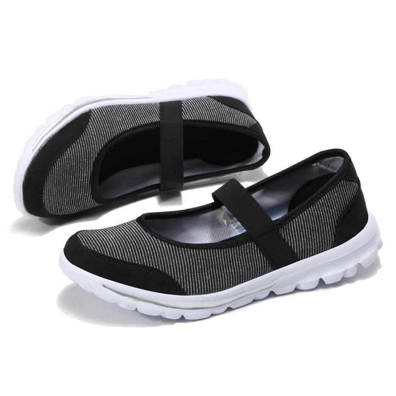 Spring Summer Women Sneakers Casual Shoes Female Loafers Slip On Breathable Trainers Women Flats Shoes Tenis Feminino WSH3305