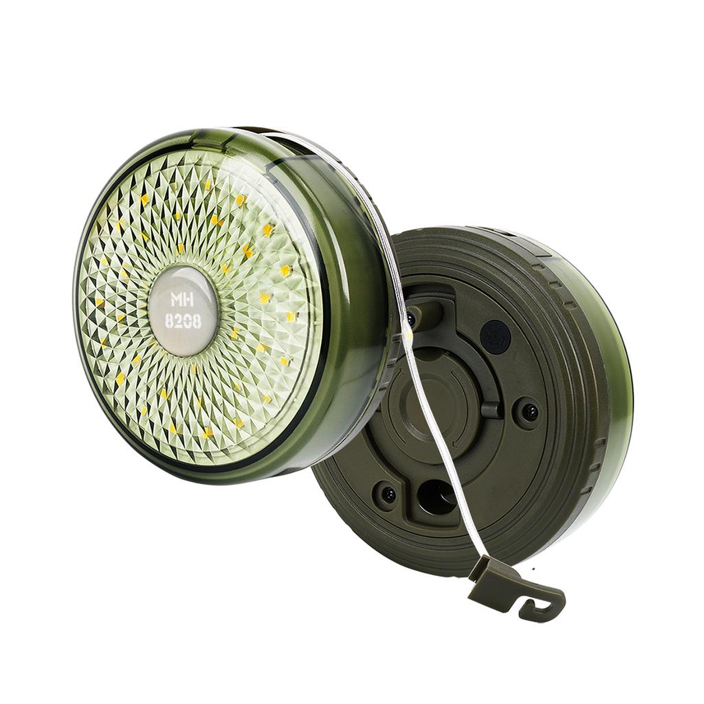 LED Camping Licht USB Aufladbare Outdoor Zelt Bunte + Warme Ambiente String Licht Maßband